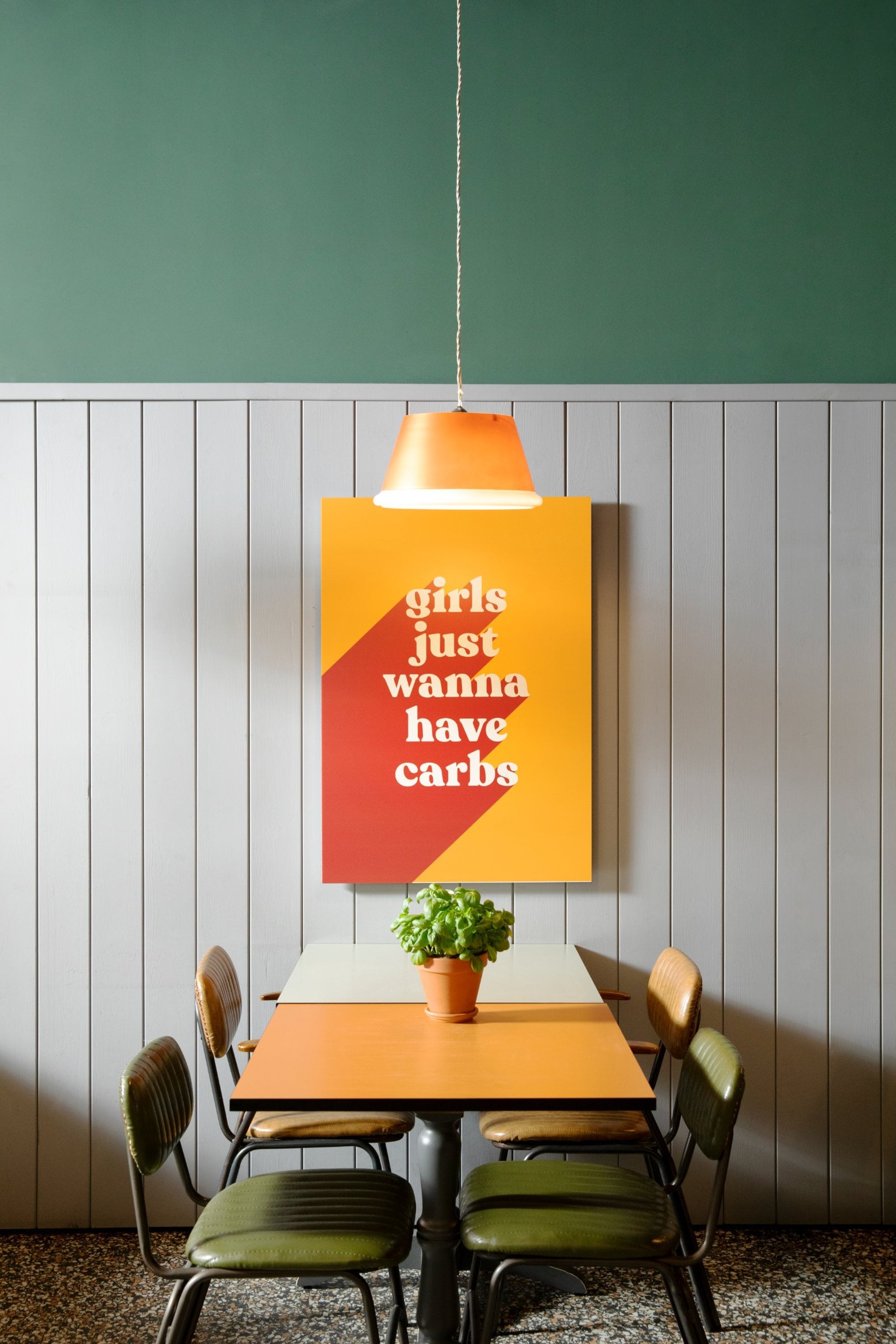 poster girls just wanna have carbs