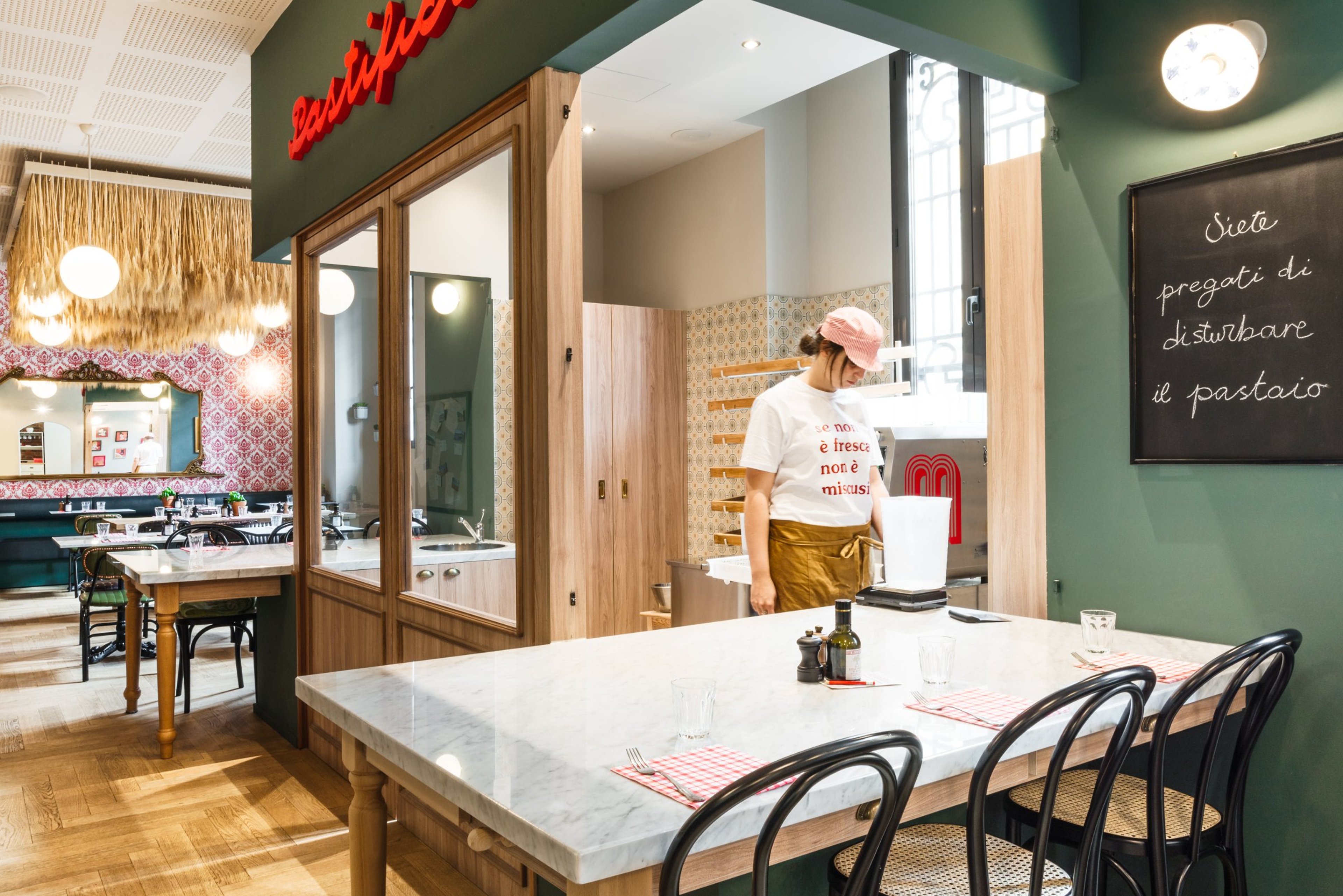 ristorante di pasta fresca a milano isola - interno