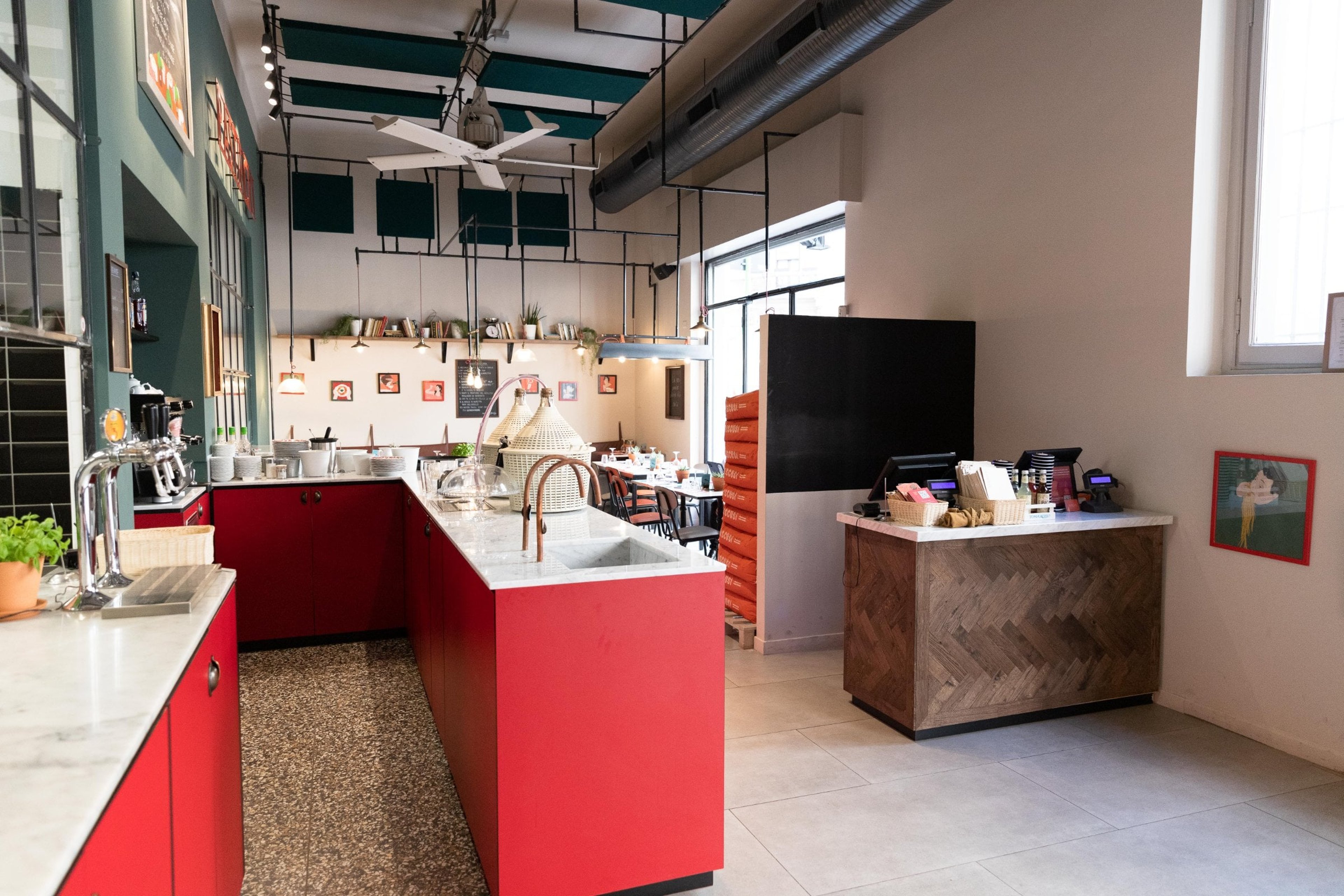 ristorante di pasta fresca a milano cinque giornate- interno